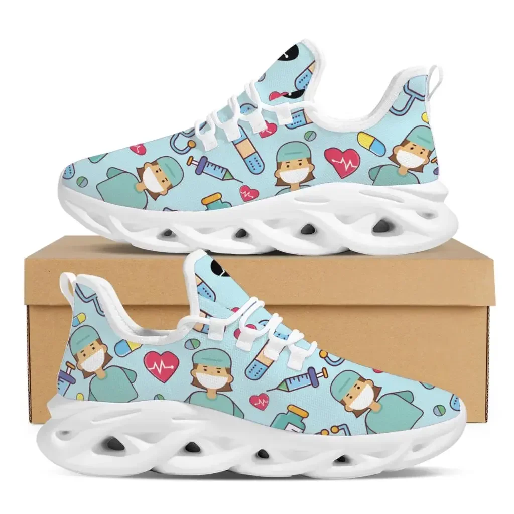 

Women's Sneakers Surgical Nurse Medical Print Casual Flats Outdoor Fashion Sports Running Shoes Custom Footwear Gifts