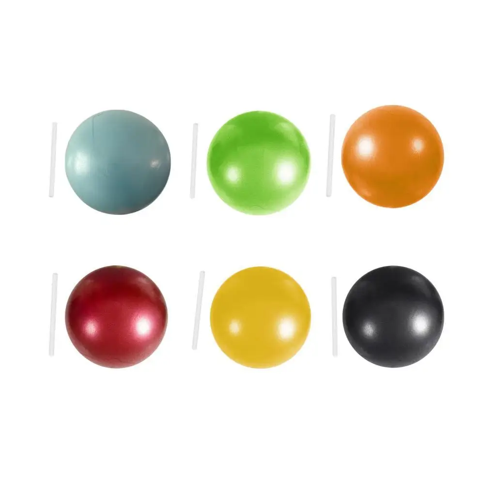 2-6pack Small Pilates Ball Heavy Duty Workout Ball for Home Gym