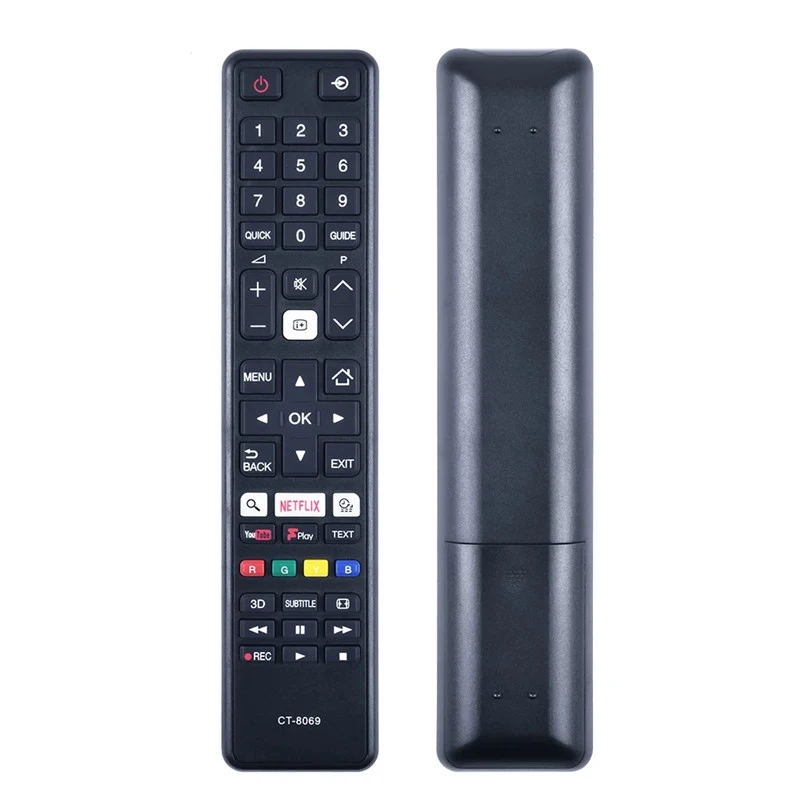 For Toshiba TV Remote Control CT-8069 43L3653DB 49U6663DB 65U6663DB 55U5766DB Spare Parts Replacement