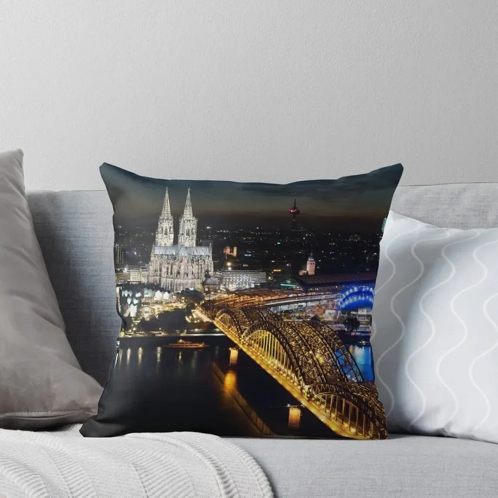 Cologne Cathedral Throw Pillow Sofa Cover Decorative Pillow Covers For Sofa Pillow