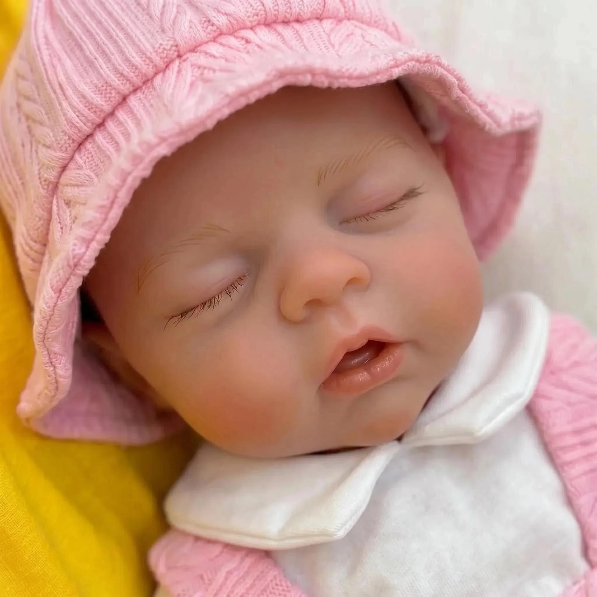 

NPK Irys Platinum 12inch Newborn Doll - Premie Reborn Baby Soft Solid Body Flexible Elastic Realistic Silicone