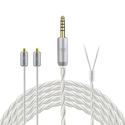 OKCSC Pentaconn Ear Standard Balanced Earphone Cable for Acoustune HS1655 HS1670SS Audio Cable with 2.5/3.5/4.4mm Type-c Plug
