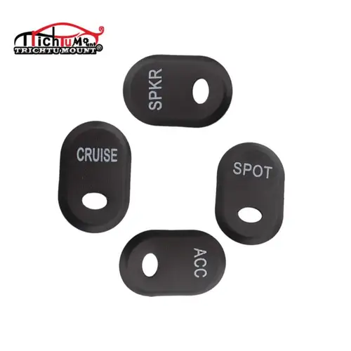 Imagen 2 del producto Panel basculante de motocicleta, cubiertas de botón de interruptor de Control manual para Harley Touring Electra Glide Street Glide Road Glide CVO 1996-2013