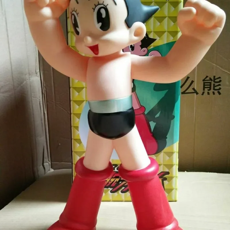 40CM Large Anime AstroBoy Mighty Atom Figure Tetsuwan Atom Movable PVC Action Figures Statue Collection Model Toys Holiday Gifts