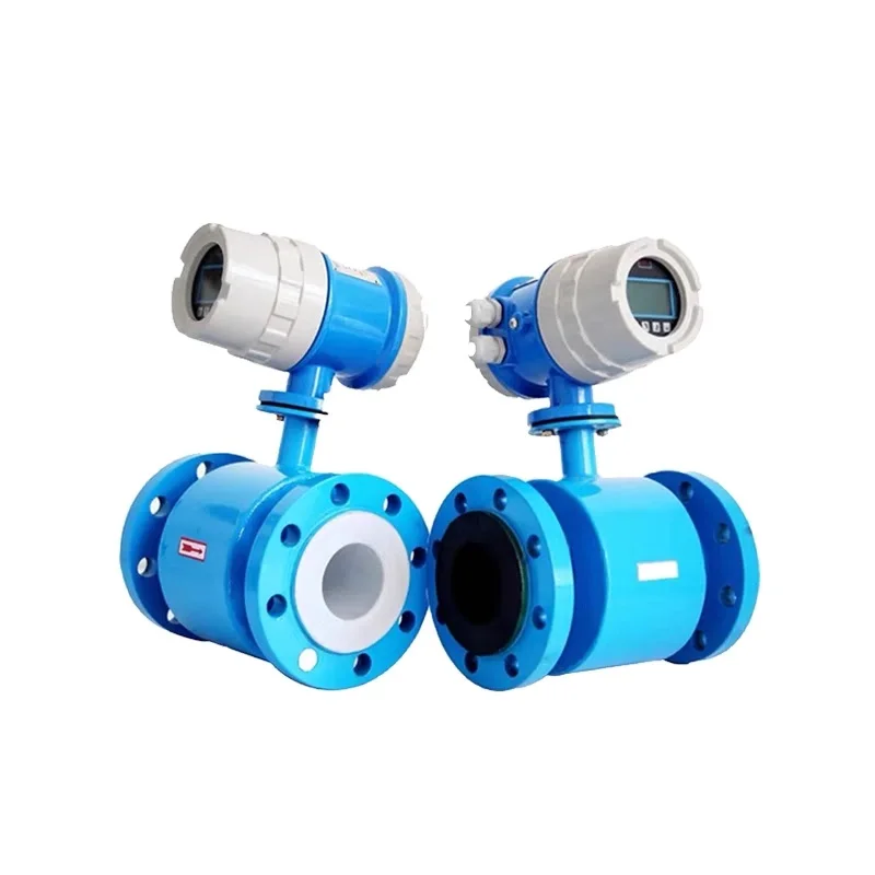 DN15-150 Intelligent Electromagnetic Flowmeter Sewage Air Conditioning Water Liquid Cold and Heat Meter Integrated