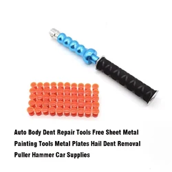 Auto Body Dent Repair Tools Pintura livre de chapa metálica Placas de metal Remoção de granizo Dent Martelo extrator Suprimentos de carro