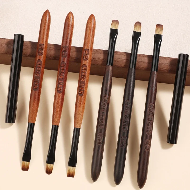 Colla per unghie Penna per fototerapia Penna per gel UV Pennello acrilico Pennelli professionali per nail art Pittura Pennello da disegno Strumenti per manicure