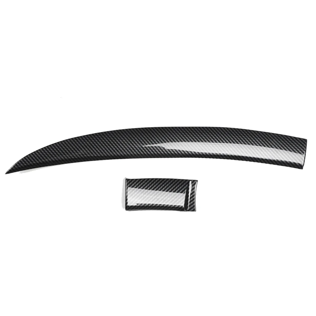 Car Center Control Dashboard Air Vent Lower Trim Strips for Infiniti G37 G25 Q40 EX35 2010-2013 Trim Moulding Sticker