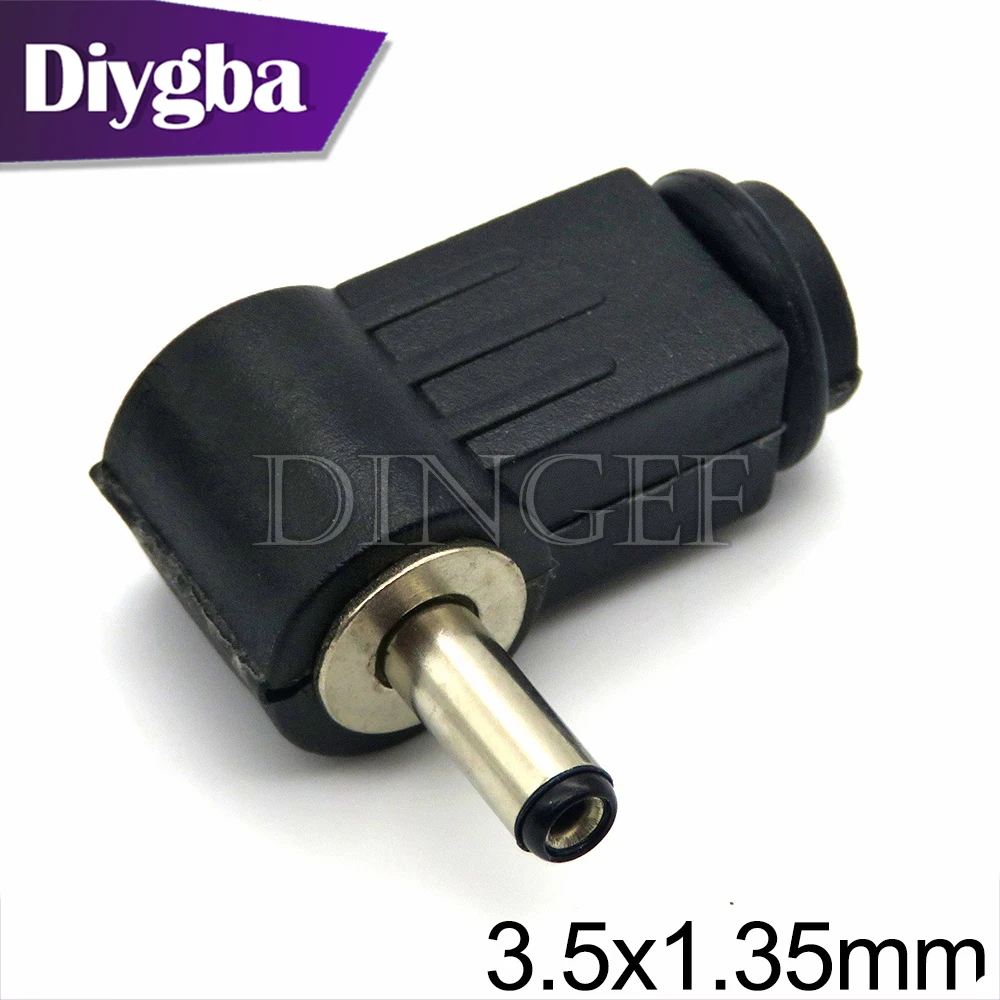 5 قطعة 5.5*2.5 مللي متر تيار مستمر التوصيل 90 درجة الكوع 5.5*2.1 مللي متر تيار مستمر قابس طاقة الأسلاك الجمعية سلك لحام نوع 4.8x1.7 مللي متر 4.0x1.7 مللي متر DIYGBA