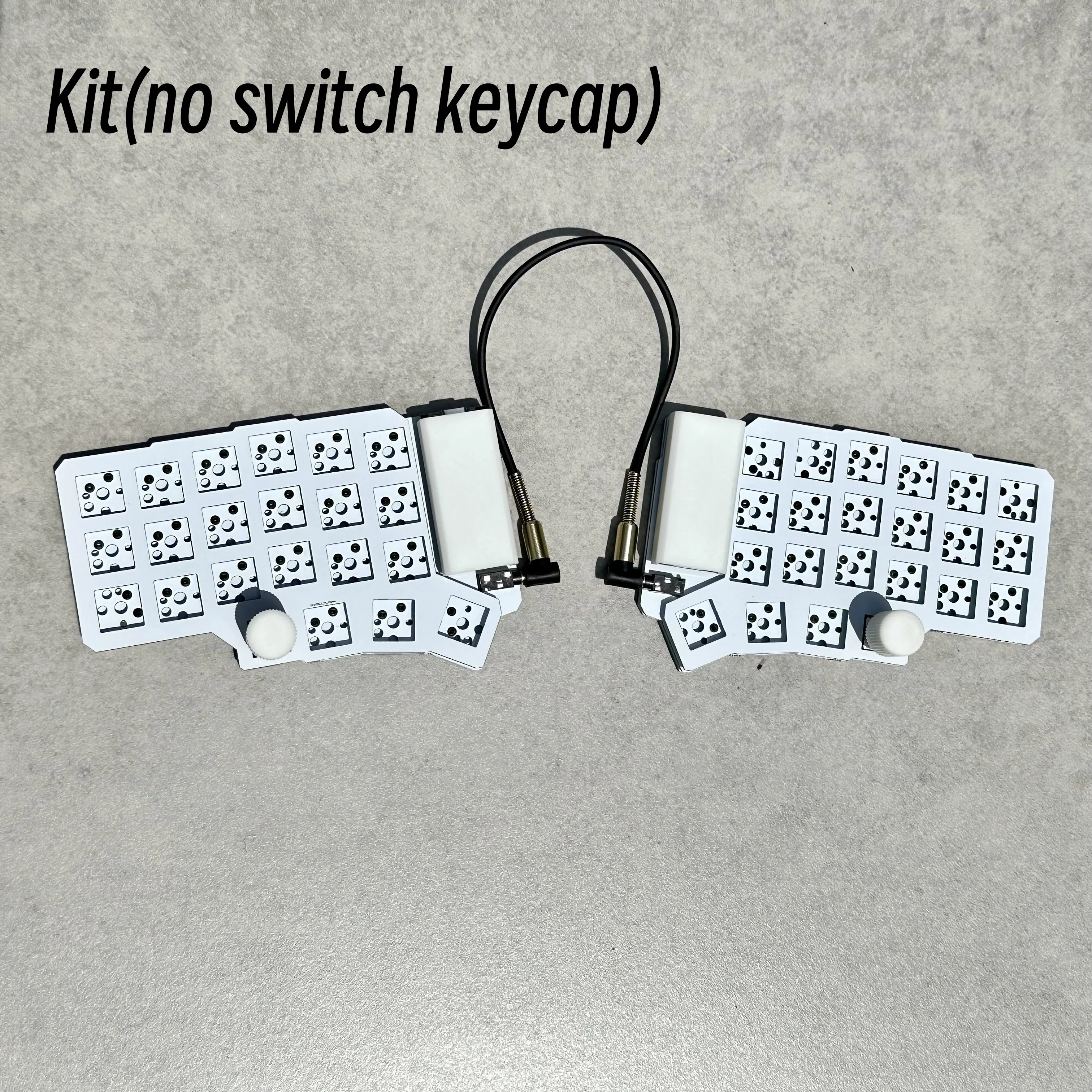 Silakka44 분할 키보드 지원 Qmk/Vial 키보드 키트 유선 핫 스왑 인체 공학 Rp2040zero 맞춤형 Pc 게이머 액세서리