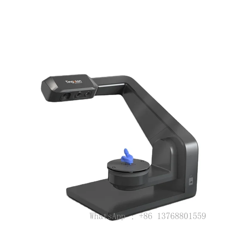 

3D Texture Scan Blue Light Ear Molds Scanner Data-accurate USB 3D Ear Sample Scanner