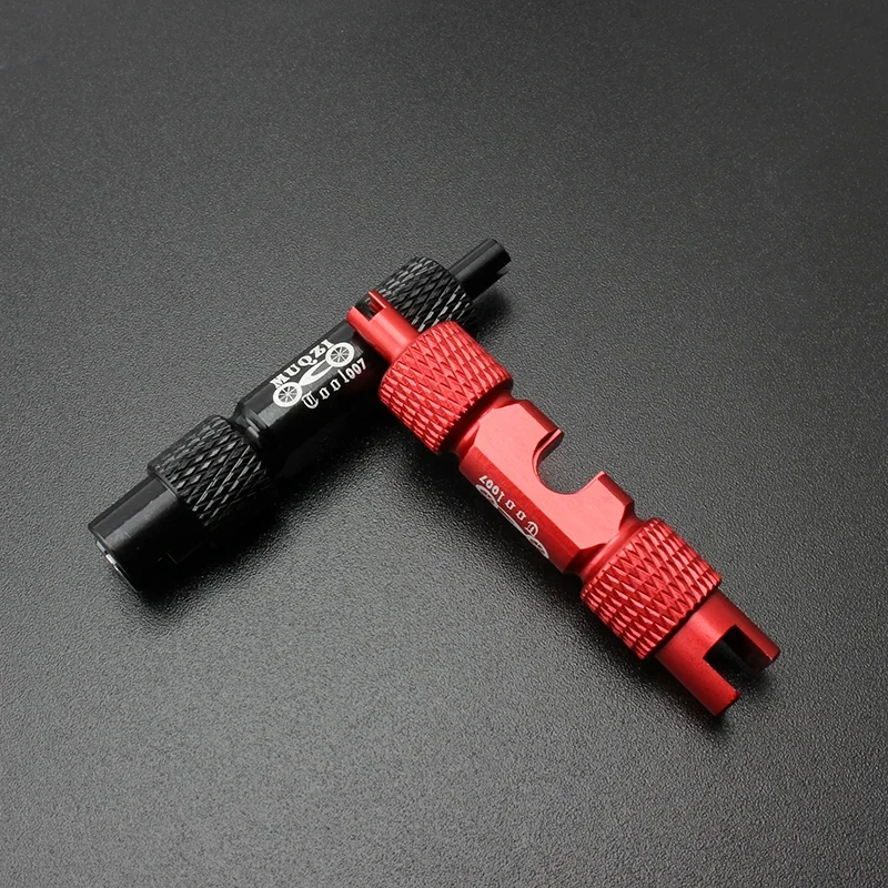 MUQZI MTB Road Bike Schrader Presta Valve Removal Wrench Multifunction Tire Nozzle Installation Spanner Valve Core Tool