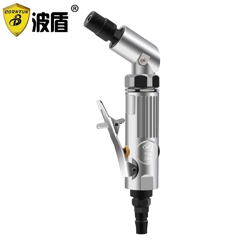 Bodun 120-Degree Pneumatic Engraving Machine, Elbow Grinder, L-Shaped Air Grinder, Pneumatic Engraving Machine Bd-7111