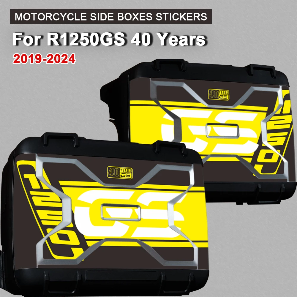 

Чехол для BMW Vario R1250GS R 1250 GS R1250 GS 1250GS 2019-2023 2024, наклейки на боковые коробки мотоцикла, наклейки на багажник, аксессуары