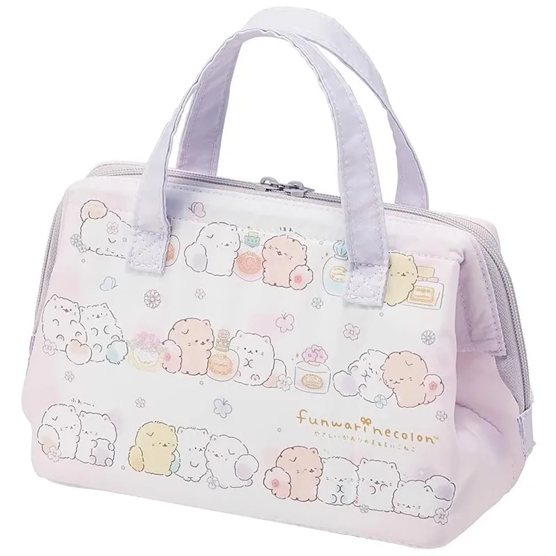 New Cute Anime Sumikko Gurashi Women Thermal food door bag Kids Children Lunch Bags Handbags