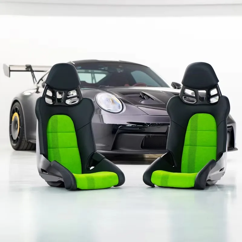Car Modification New Carbon Fiber Bucket Chair Front Seat Kit 992 GT3 RS Front Seat Car Upgrade for Panamera 718 911 997