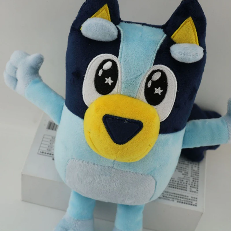 Bluey 봉제 인형 빙고 인형 장난감 애니메이션 주변기기 크리스마스 플러시 생일 선물 장식품 어린이 장난감
