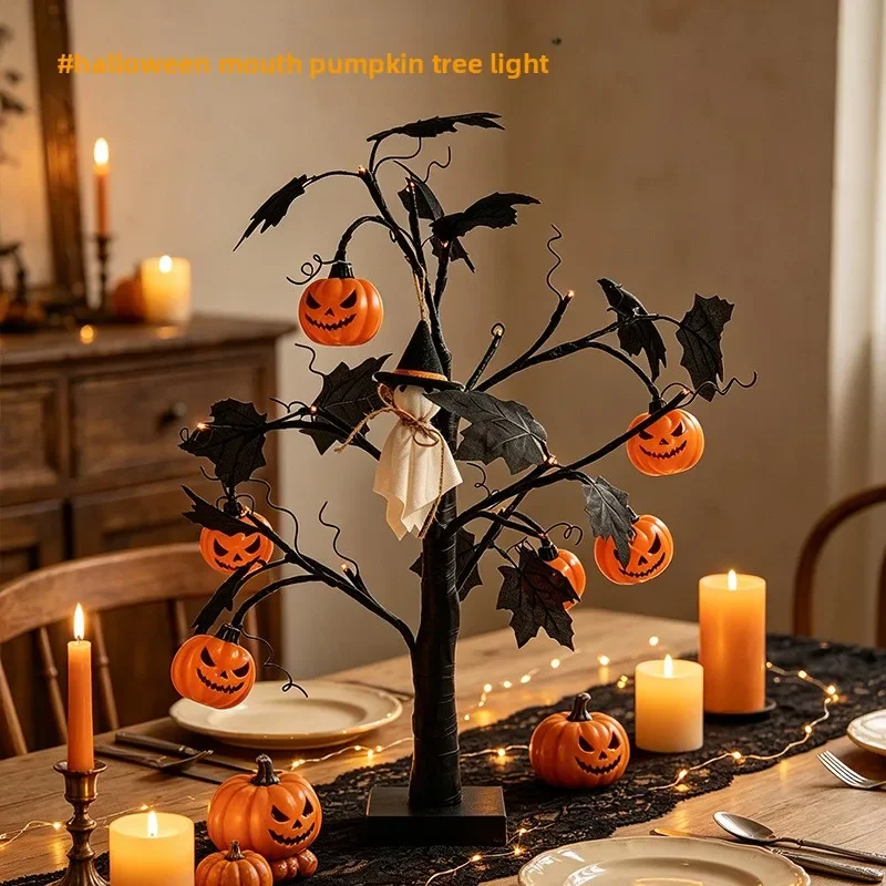 Pumpkin Tree Lantern