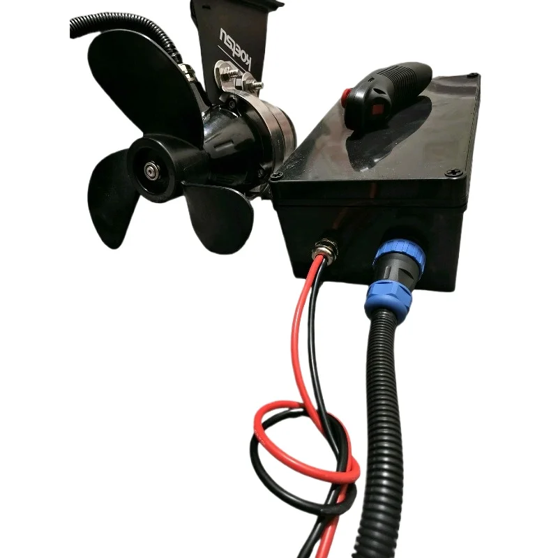 12V600W 24V900W 36V1200W 48V1500W 60V1600W 72V1600W wireless remote control brushless motor dedicated electric marine thruster