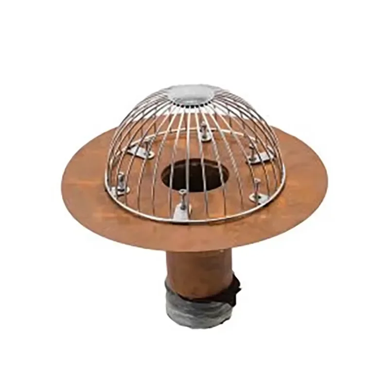 High Quality Copper Roof Drain Outdoor Floor Drain for Flat Roof Durable Water Drainage System