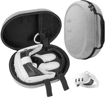Hard Carrying Case Compatible with Oculus/Meta Quest 3, Suitable for Travel Portable…