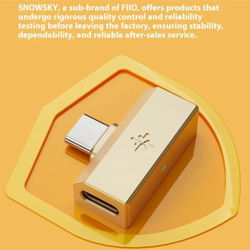 FiiO Snow Sky TinyA TinyB DAC & ヘッドホンアンプ PCM 384kHz DSD256 ダイレクトプラグ 小型テールイヤホン パワーアンプ カスタム