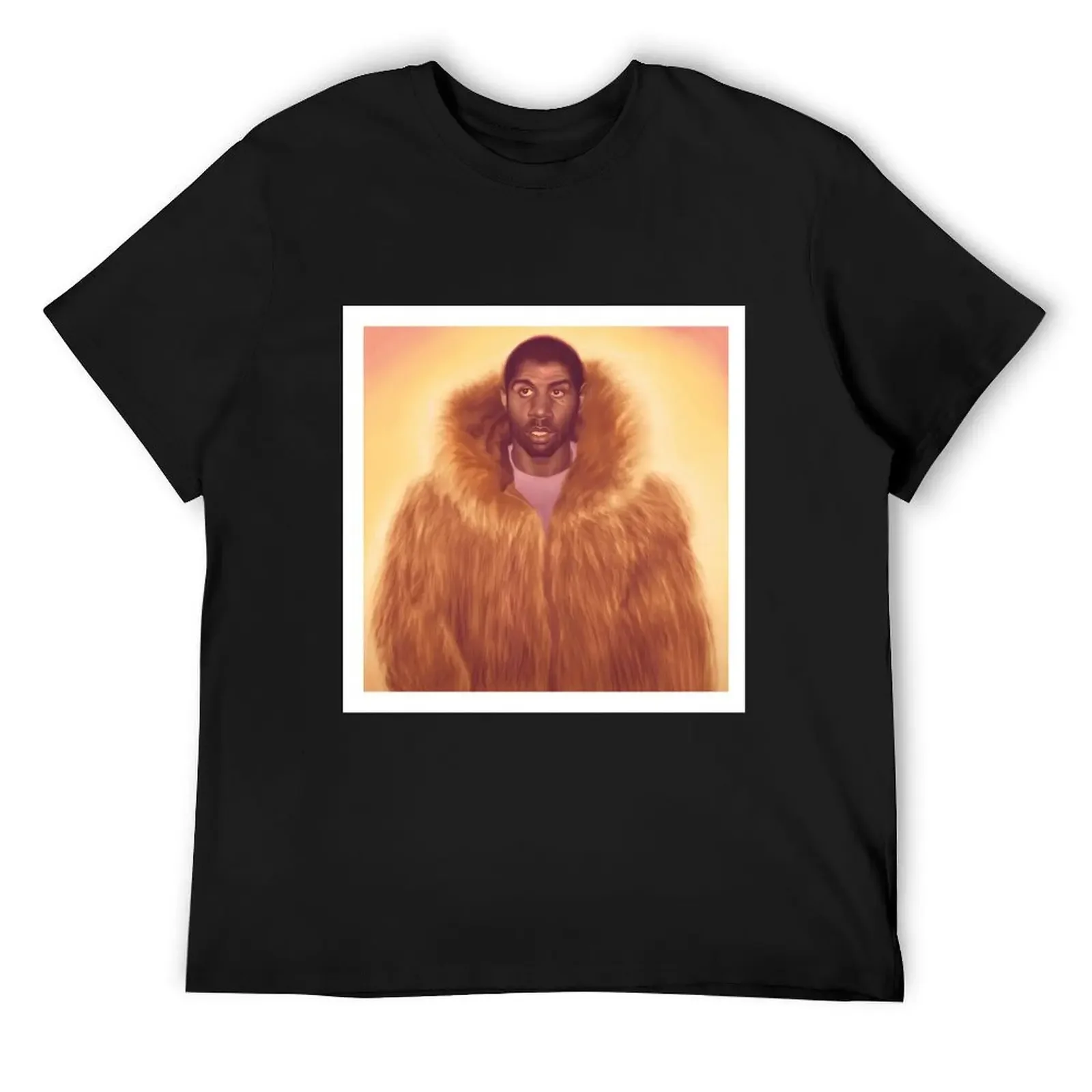 

Magic Johnson T-Shirt basketball graphic tees sweat Man t-shirt men t shirts