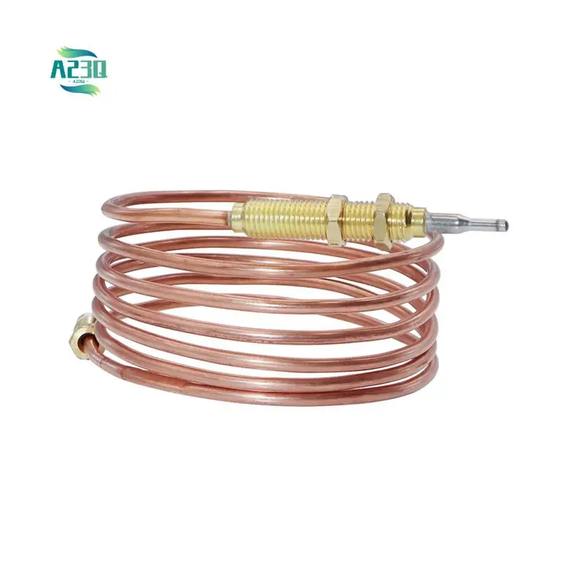 A23Q-Universal Gas Thermocouple Length Used On BBQ Grill Or Fire Pit Heater Gas Water Heater M8x1 End Nut And Head Tip 150CM