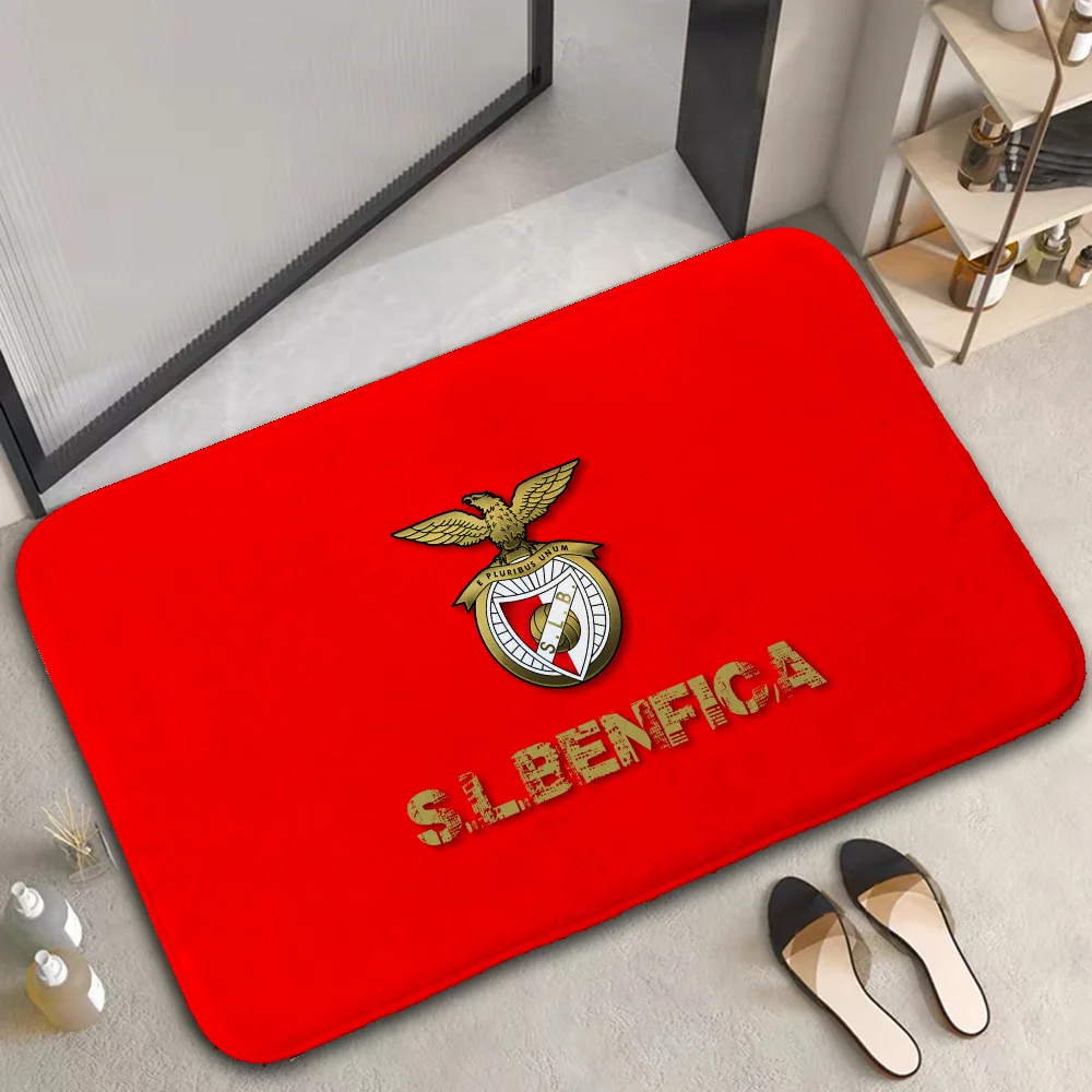 Non-slip Carpet for Kitchen Mat Room Mats Door Mat Fc B-benficas Bathroom Rug Rugs Foot Floor Bath Prayer House Entrance Home