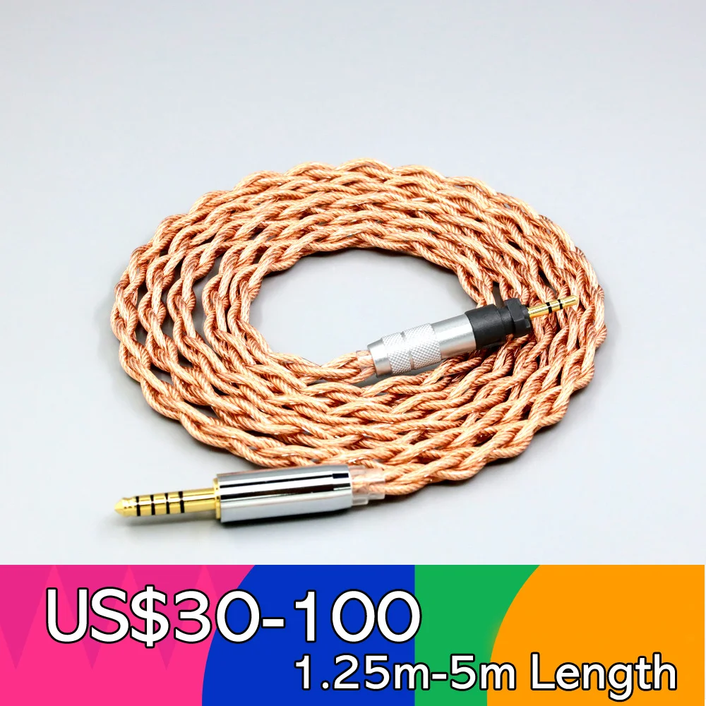 

Graphene 7N OCC Shielding Coaxial Mixed Earphone Cable For Philips SHP8900 SHP9000 SHP895 LN007793