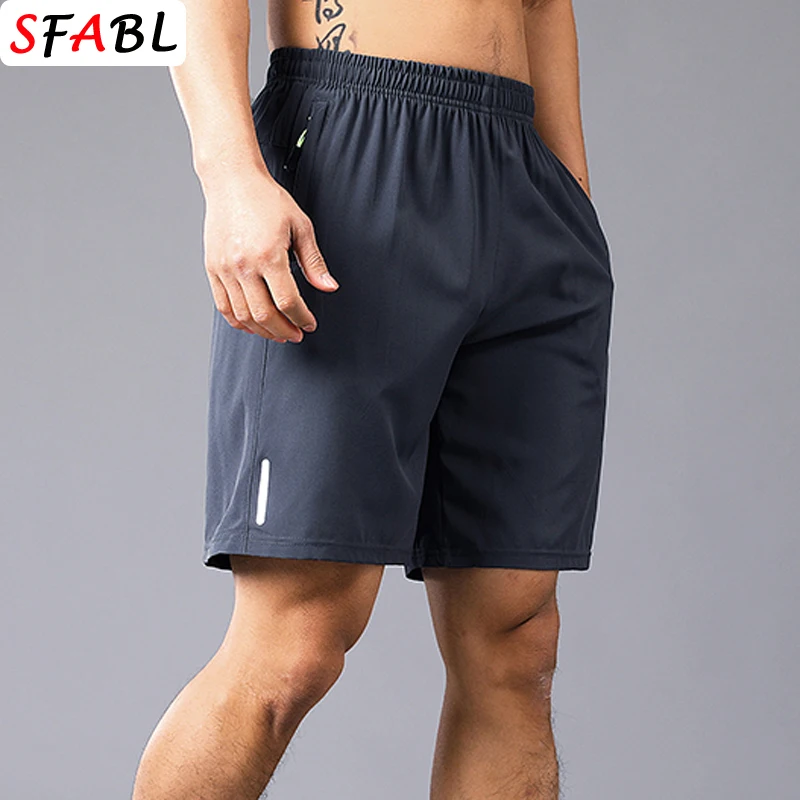 Summer Thin Breathable Men\'s Shorts Casual Board Shorts Gym Sports Shorts Quick Dry Workout Fitness Running Jogging Short Pants