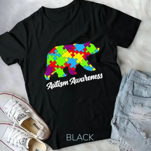 Autism Bear for Autism Awareness T-Shirt Unisex T-shirt