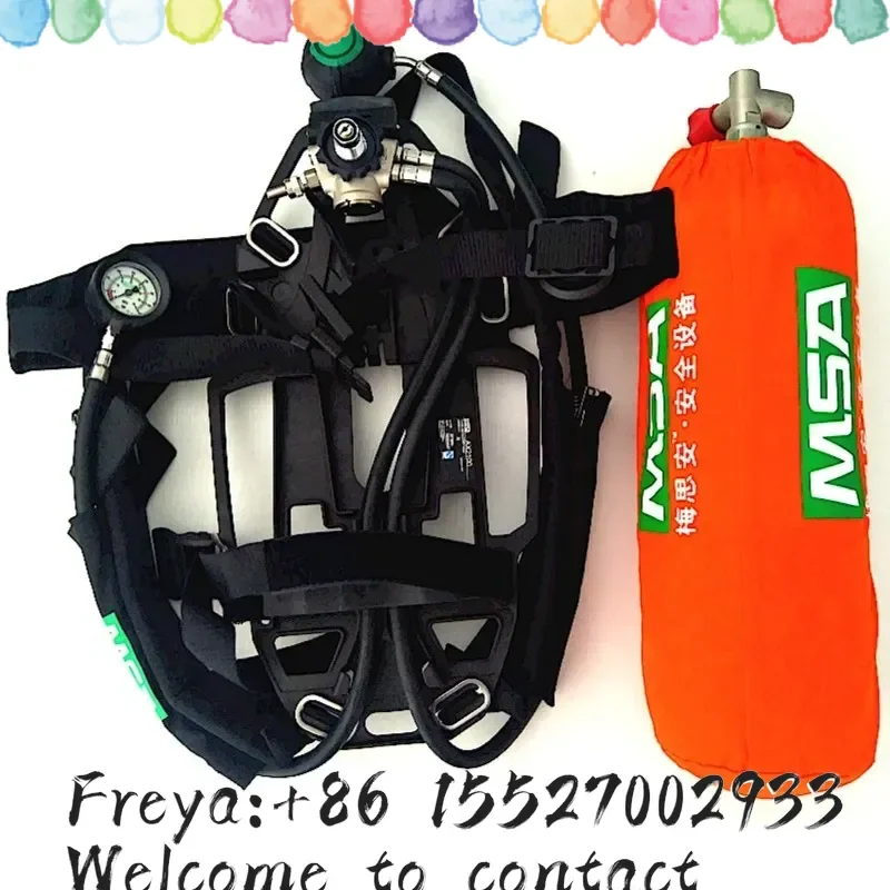 MSA Mesian AX2300 Positive Pressure Air Respirator G1 Full Mask Self-contained Open Circuit Air Respirator