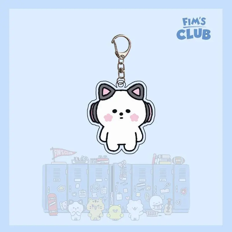 Handmade Pop-up Acrylic Keychain Charm LESSERAFIM Sakura Kim Chaewon Cute Acrylic Merchandise for Fans To Collect - view 5