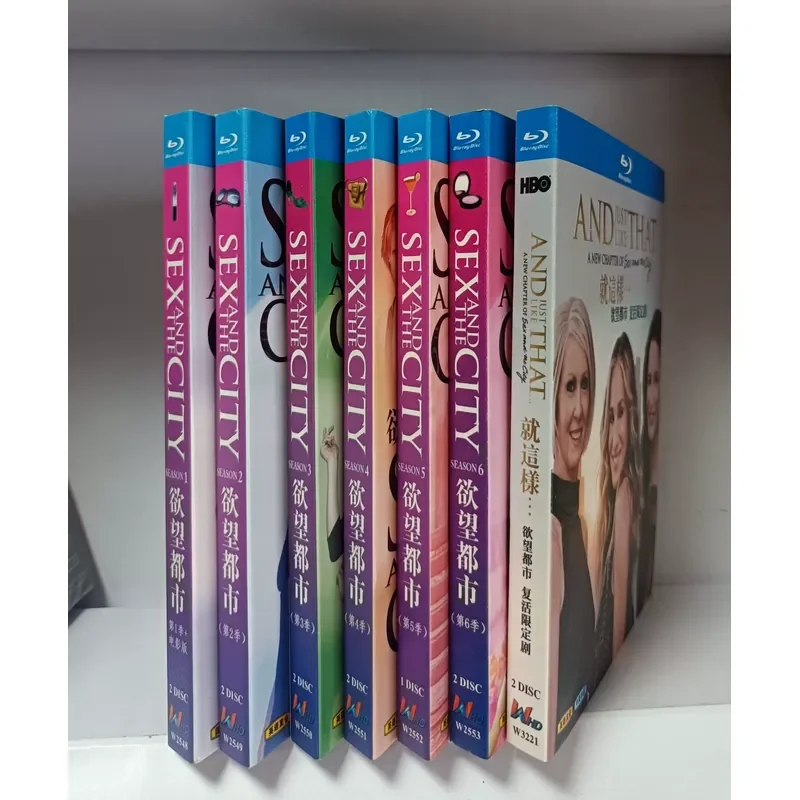 Brand New Sealed Blu Ray Disc Sex And The City Seasons 1 To 6 Plus Just Resurrection Limited Series