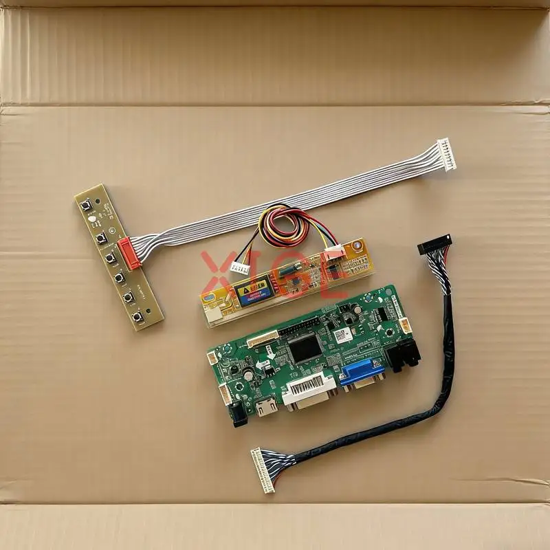 

For N156B3 LTN156AT01 LTN160AT01 LTN160AT02 Screen Drive Controller Board Kit 30 Pins LVDS 1366x768 VGA DVI HDMI 1-CCFL 1366*768