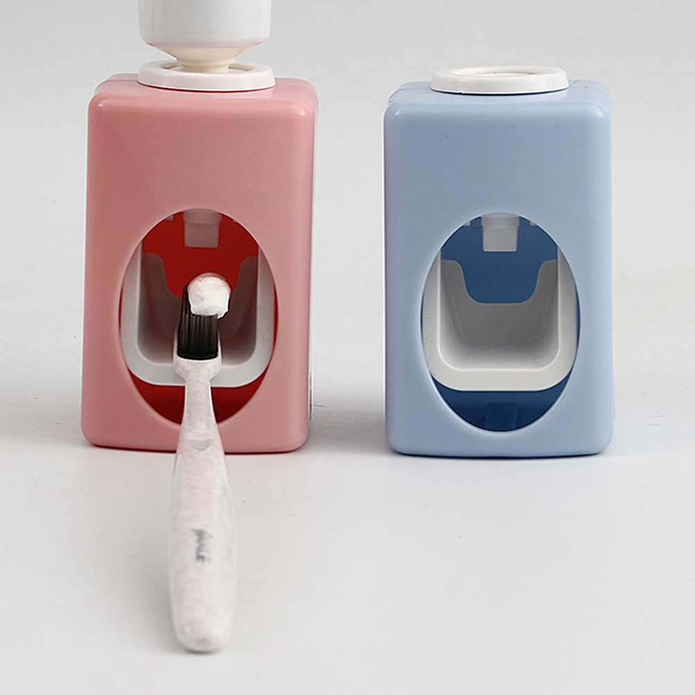 

2 шт. соковыжималка для зубной пасты, автоматический дозатор для ленивых людей, настенный, без отходов