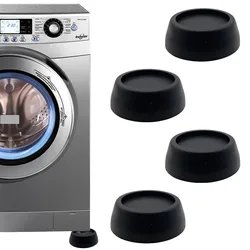Coussinets coordonnants pour machine à laver, base de support de sèche-linge, tapis de pieds en silicone, couvre-jambes de chaise de table, protecteurs de pieds de meubles, anti-vibration