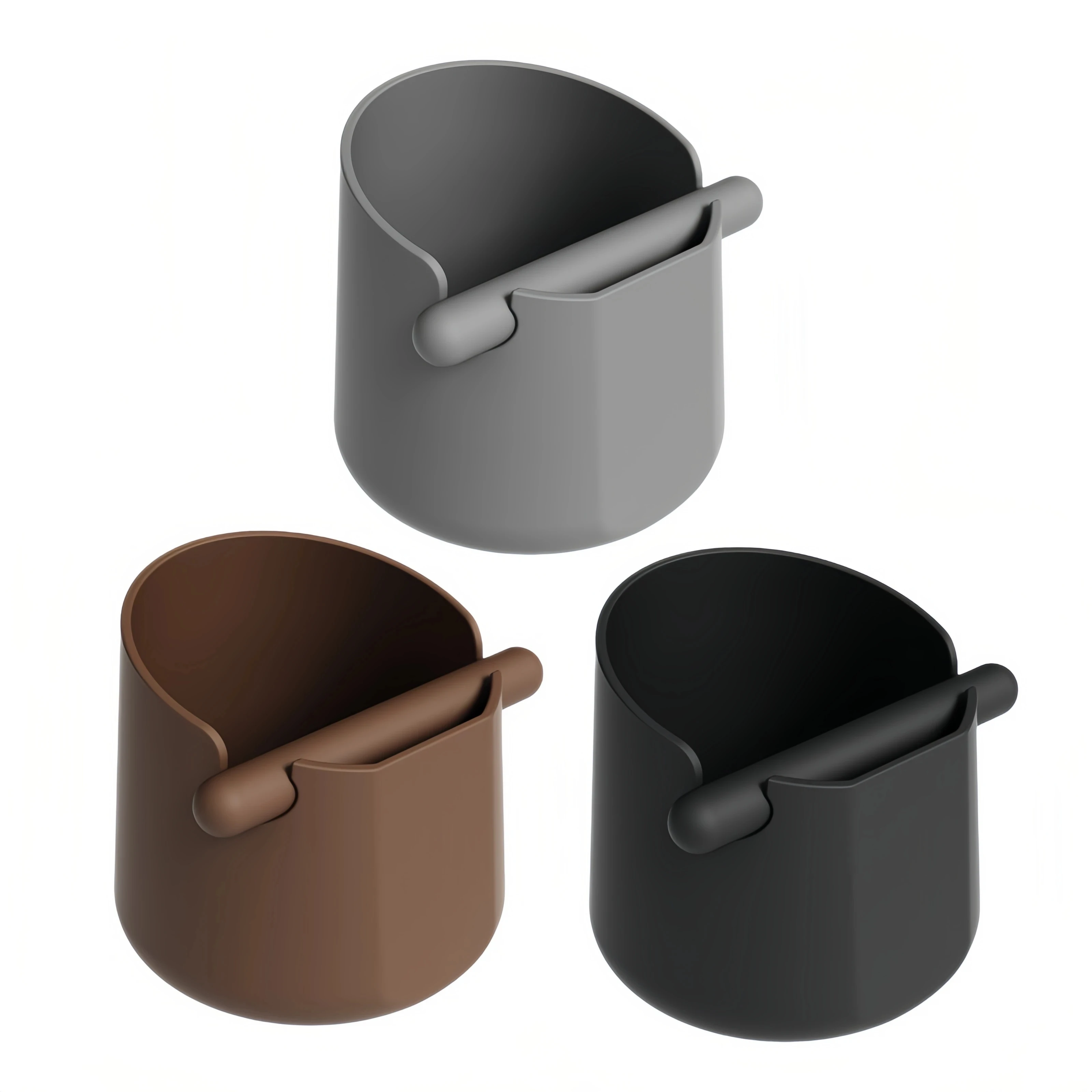Coffee grounds bucket, concentrated tapping box, storage silicone collection strap, detachable rod, grinding barista utensils