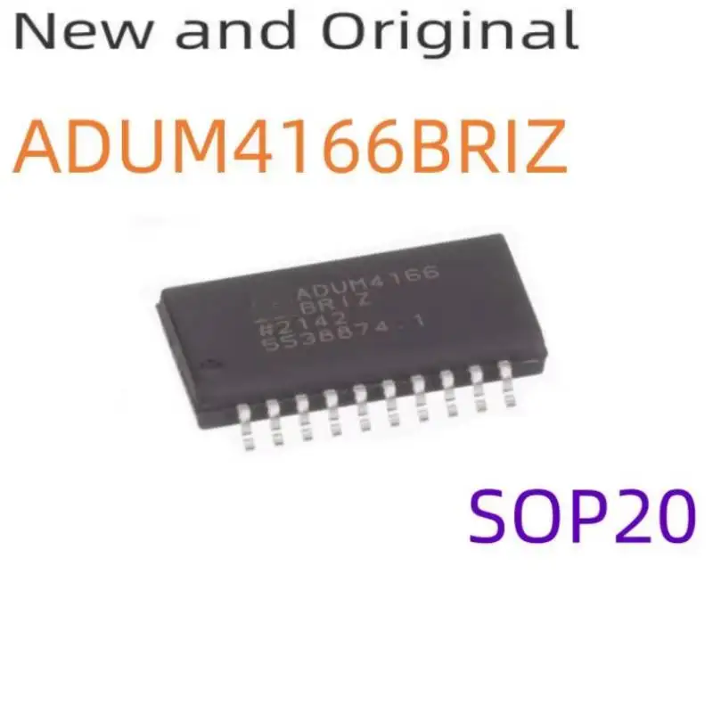 

ADUM4166BRIZ SOP20 Новые и оригинальные цифровые изоляторы RMS 5,7 кВ