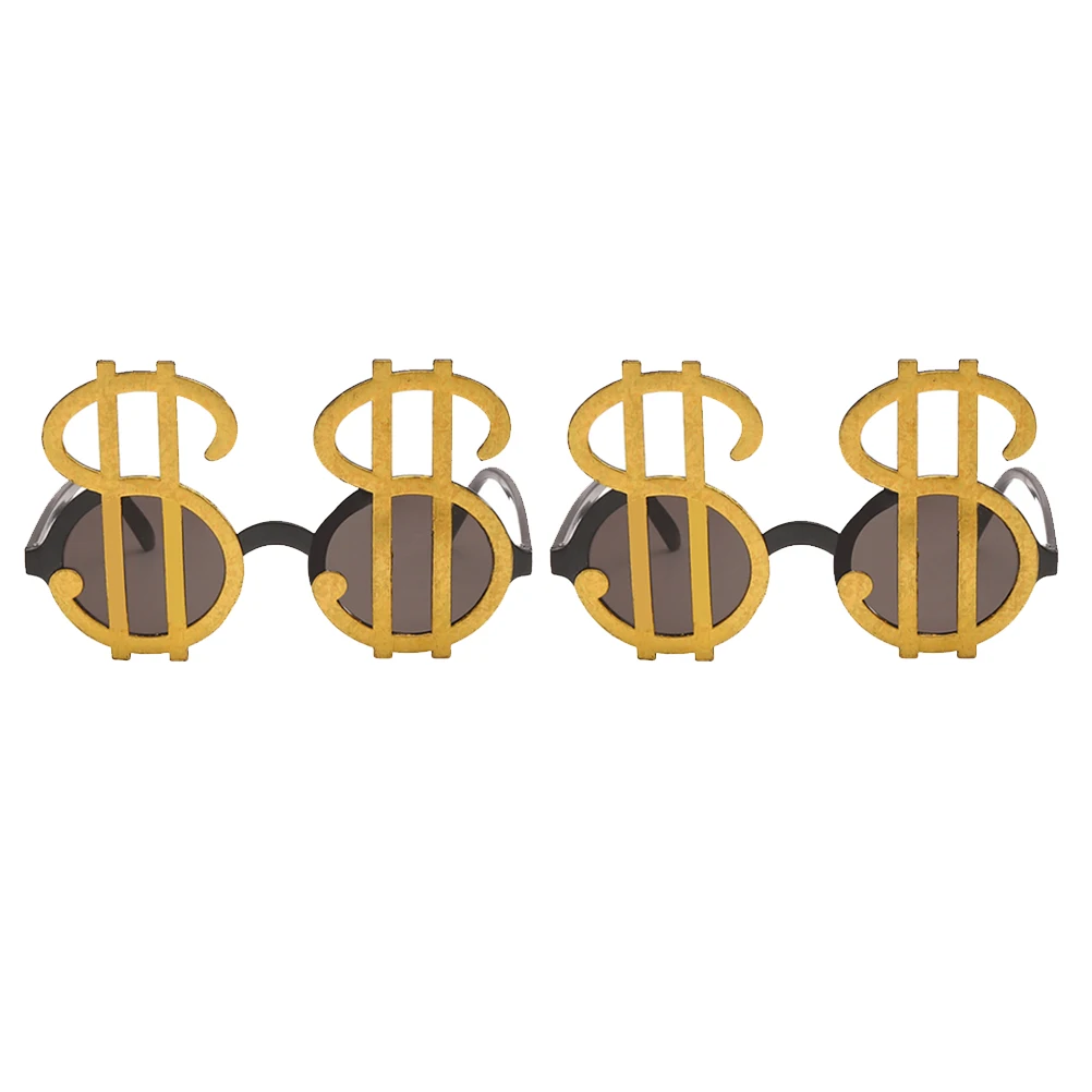 

2pcs ar Sign Glasses Lightweight Carnival Party Eyeglasses Fashion Accessories for Fun Photos Party Decorations
