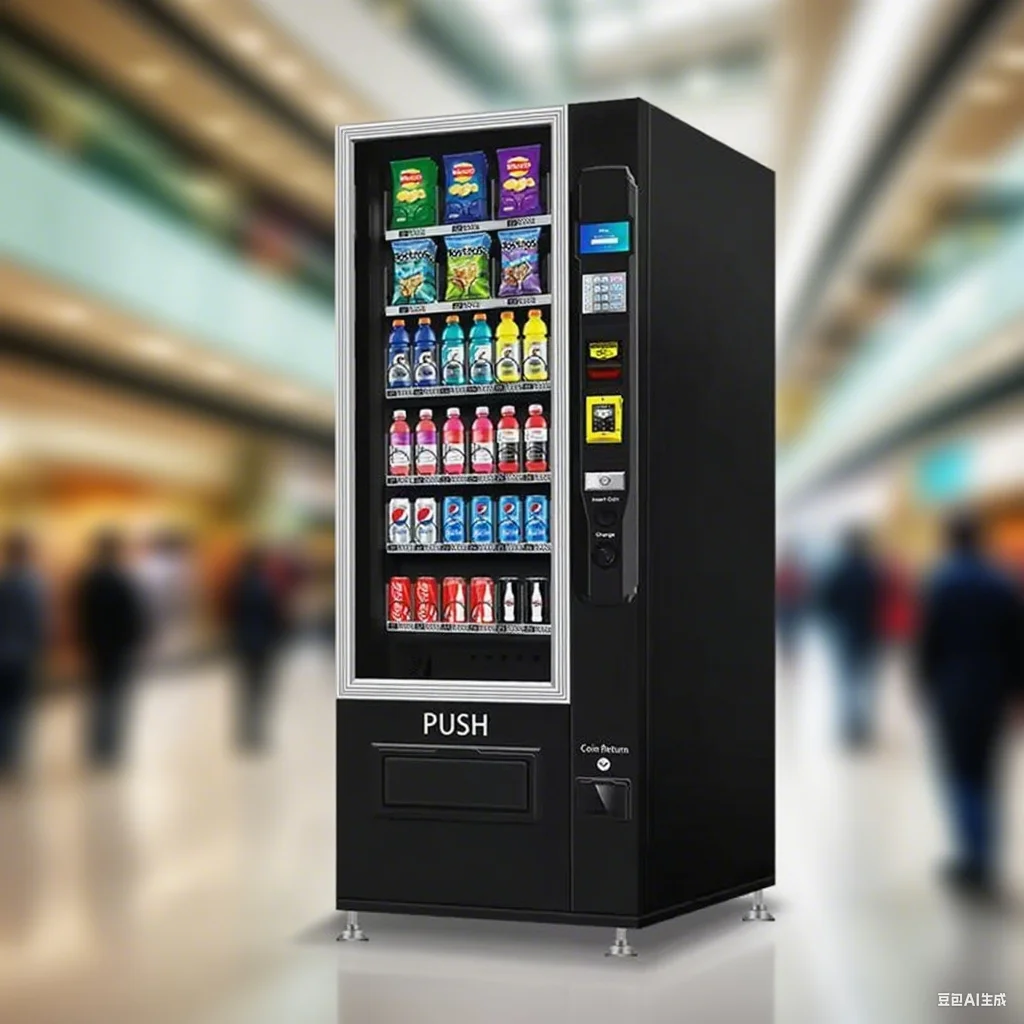 

Automatic Vending Machine Big Touch Screen Beverages and Snacks Sticker Vending Machine for Sale