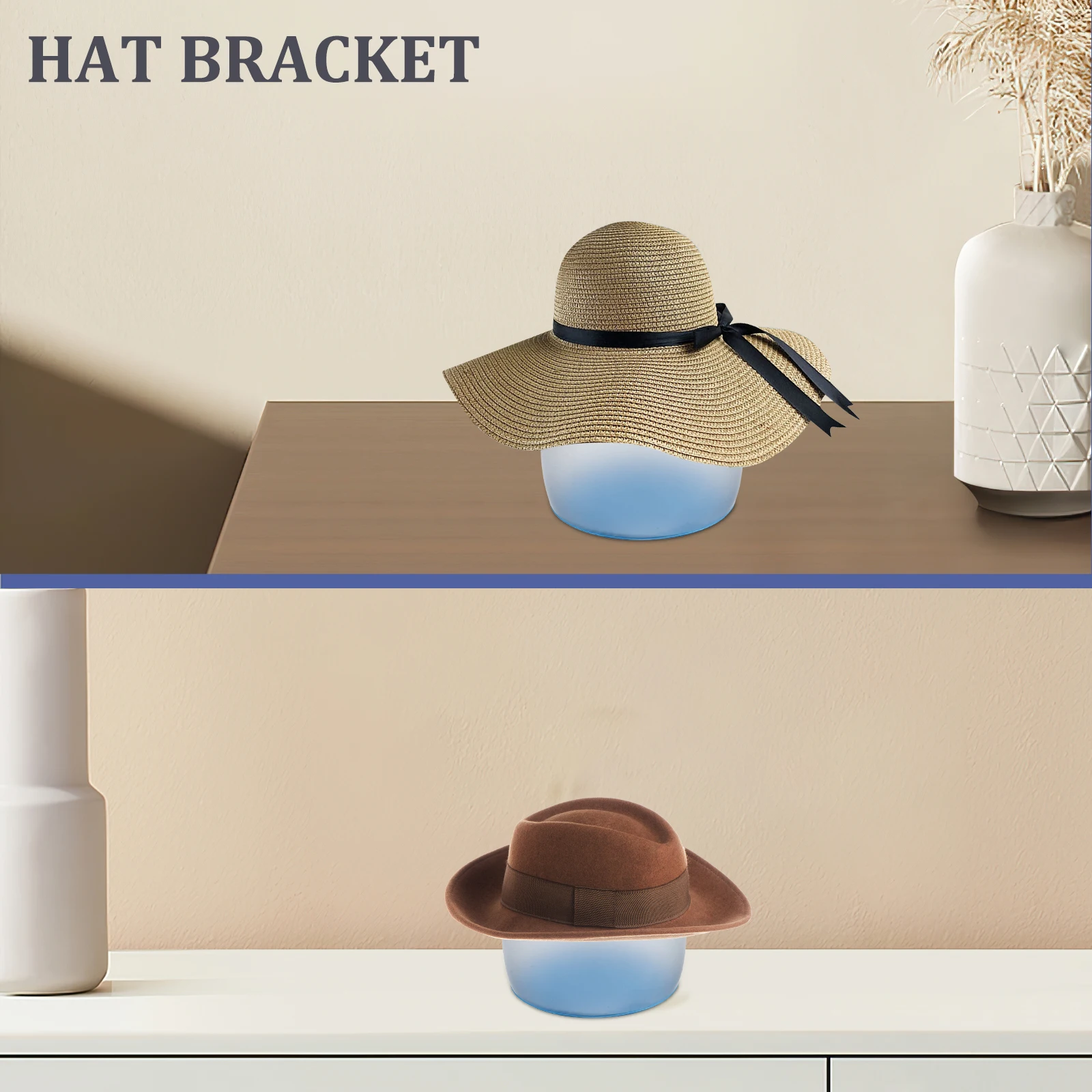 

Hat Tray Display Stand Baseball Cap Insert Support Rack Holder Inner Form Shaper