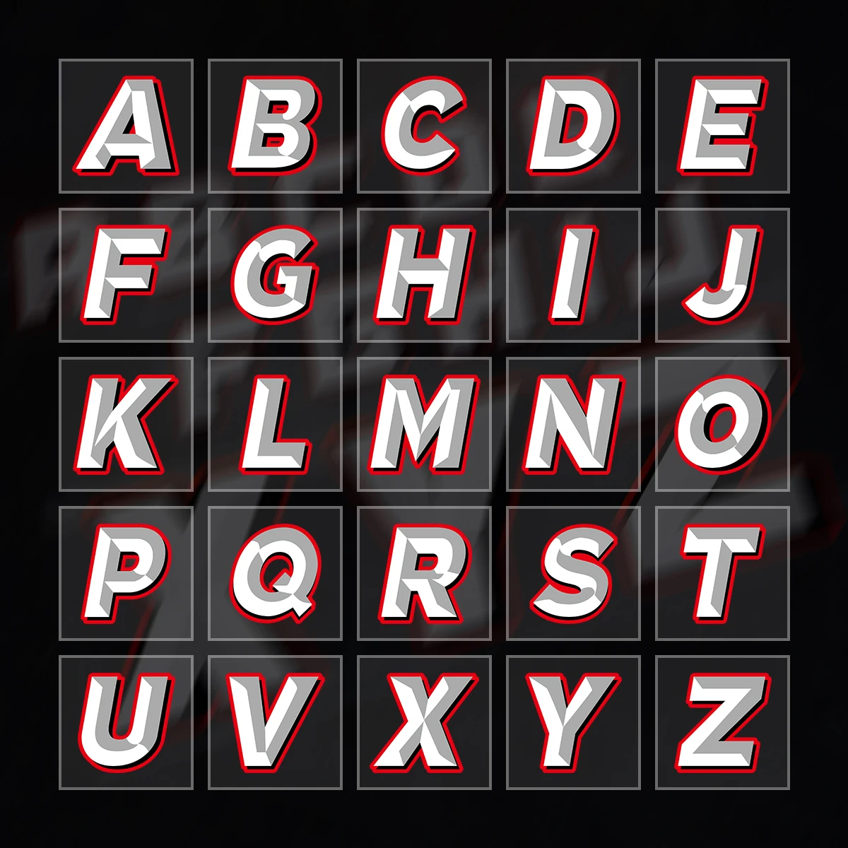 A To Z 26 Letters DIY Racing Driver Text Motorcycle Stickers For Moto Fuel Tank Body Helmet Windshield Fairing Accessories Decal