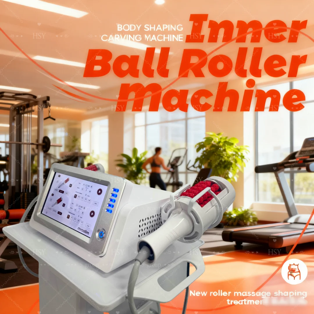 

360 Degree Vacuum Roller Slimming Machine for Cellulite Body Facial Firming with Inner Ball Roller Fat Removal