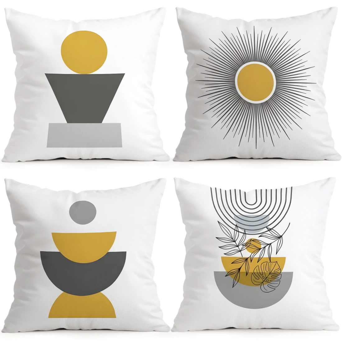 1pcs/4pcs Bohemian Geometric Pattern Cushions Pillowcase Polyester Cushion Cover Throw Pillow Pillowcover Home Car Sofa Decor