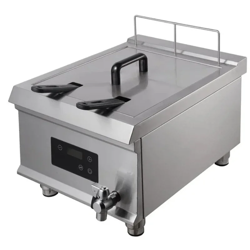 Top Quality Best Industrial Commercial Kitchen Equipment Desktop Electric Induction Electric Fryer 5000W