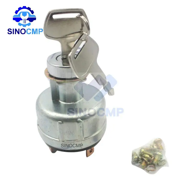 

6pin Ignition Switch KHR3077 For Sumitomo SH200 S450 Excavator Loader Parts