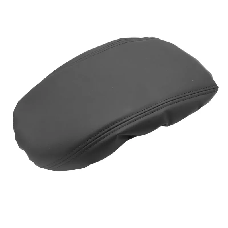 Black PU Leather with Sponge Car Styling Center Control Armrest Box Cover Trim For VW Passat B6 2005 2006 2007 2008 2009
