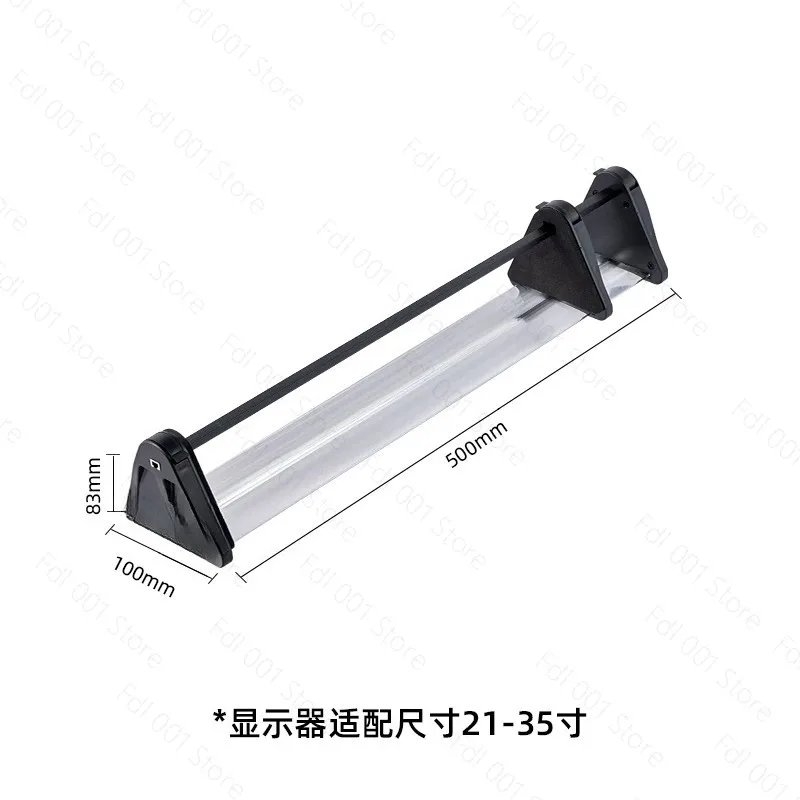 Triple Monitor Bezel Kit for Racing Simulator, Seamless Optical Screen Merging